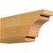 Ekena Millwork Mediterranean Rough Sawn Rafter Tail, Western Red Cedar, 4"W x 8"H x 18"L RFT04X08X18MED00RWR - alternate 1